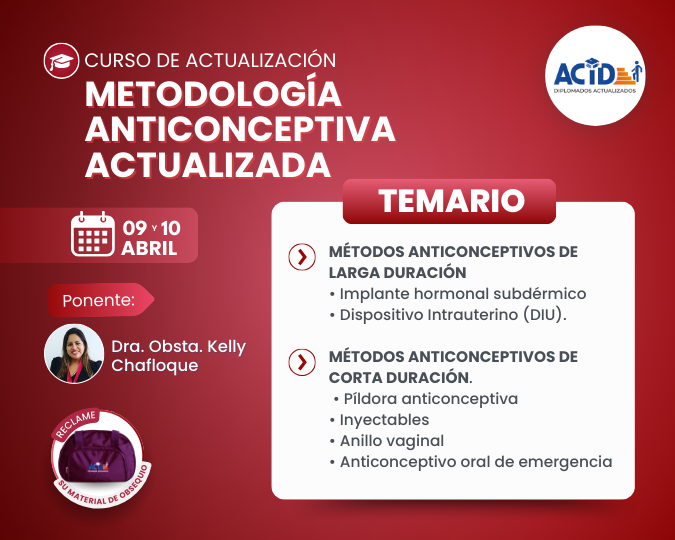 TEMARIO DE METODOLOGÍA ANTICONCEPTIVA
