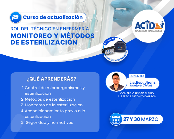 temario MONITOREO Y MÉTODOS DE ESTERILIZACIÓN