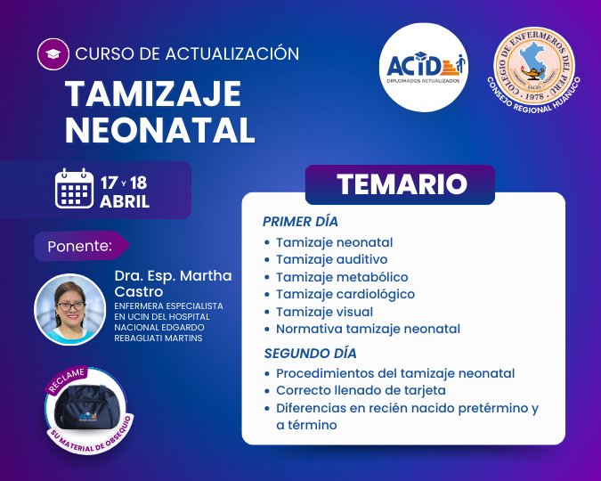 TEMARIO DE tamizaje